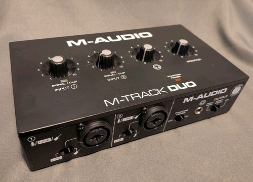 Audio track duo usb - m-audio, m-track