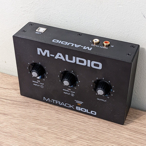 Audio track solo - m-track, usb