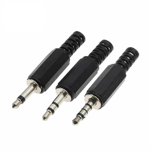 5pcs 5mm audio jack plug - 5pcs, 3.5mm