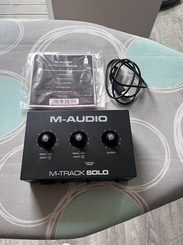 Audio track solo - solo,