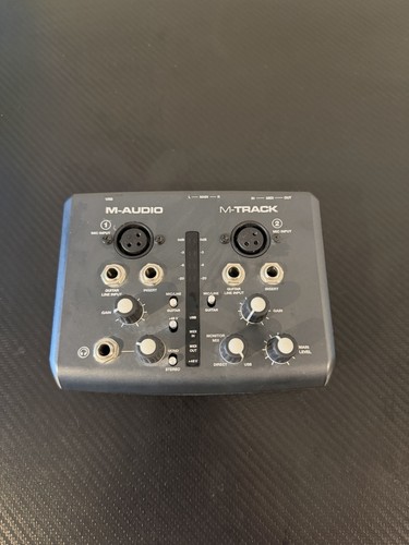 Audio track channel usb - m-audio, m-track
