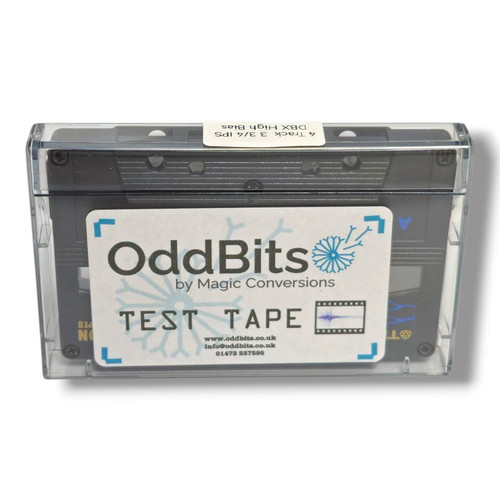 Audio cassette test tape - audio,