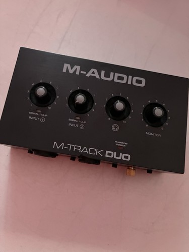 Audio track duo - m-track, usb
