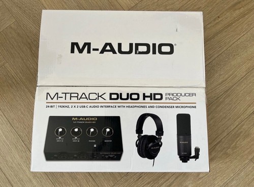 Audio track duo - m-track, hd