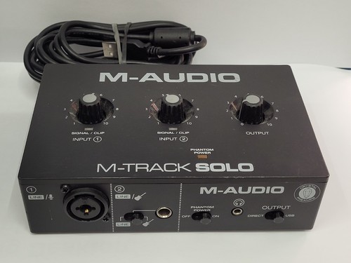 Audio track solo usb - m-audio,