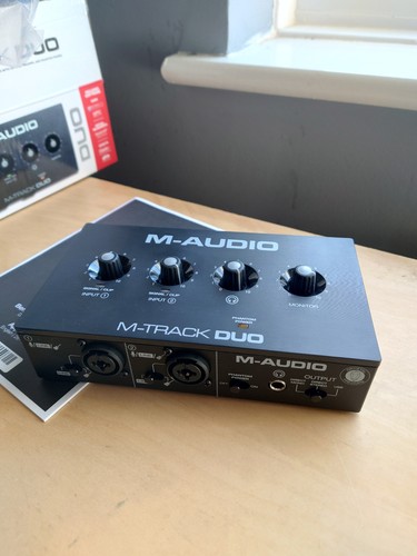Audio track duo usb - m-track,