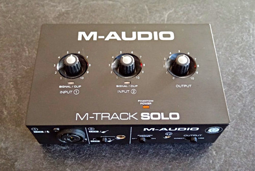 Audio track solo - solo, usb