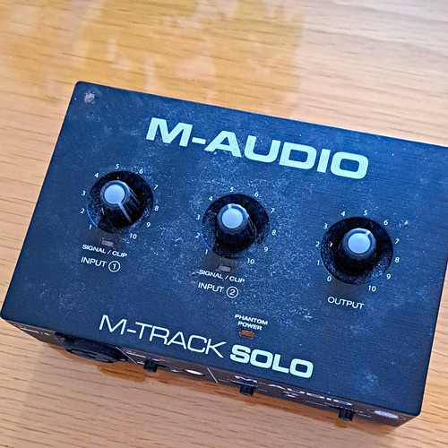 Audio track solo usb - m-track,